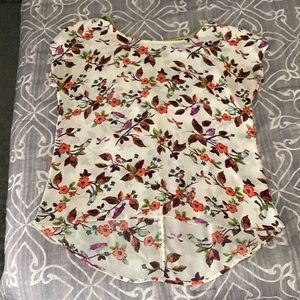 Bobeau Large Patterned Shirt